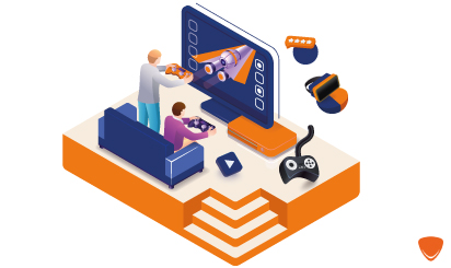 Gráficos de alta qualidade