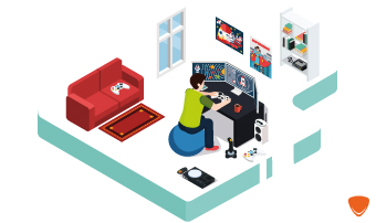 Incluindo 90% dos jogos para pc