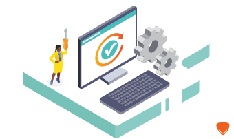 A velocidade da correcção