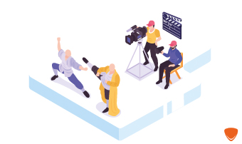 Gravação em streaming de filmes e séries de TV 