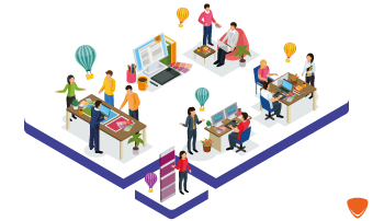 Simplifique a colaboração e a partilha