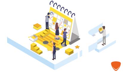 Compartilhamento de calendários e recursos