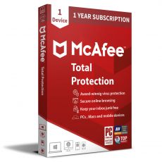 McAfee Total Protection 2022-2023, Runtime: 1 ano, Device: 1 Device, image 