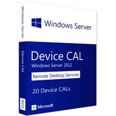 Windows Server 2012 RDS - 20 Device CALs