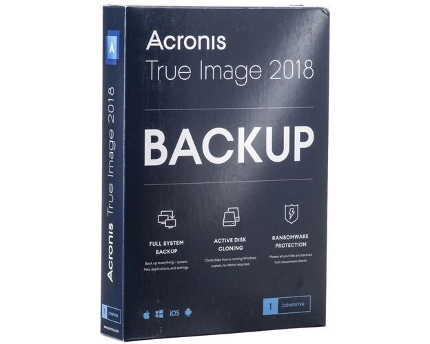 Acronis True Image 2018| PC/MAC