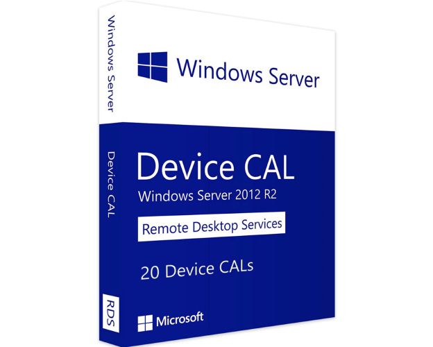 Windows Server 2012 R2 RDS - 20 Device CALs