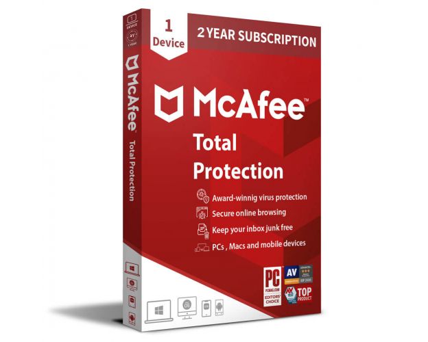 McAfee Total Protection + VPN