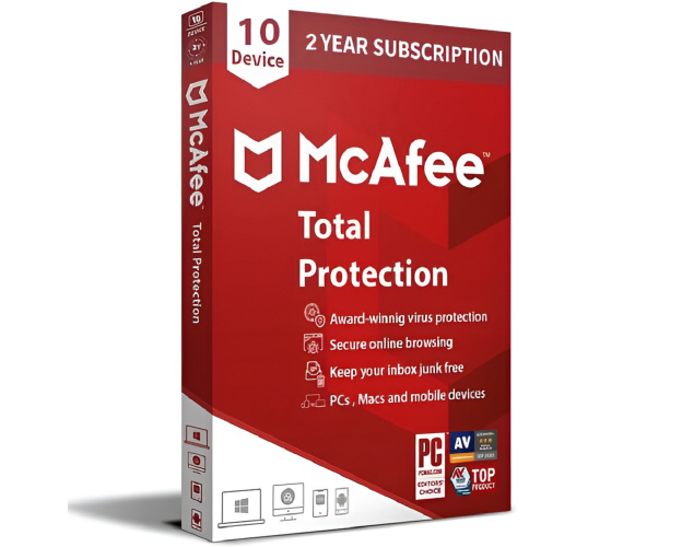 McAfee Total Protection + VPN